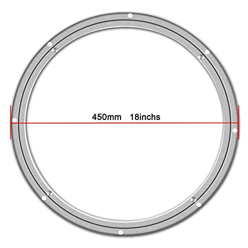 18 Inchs Lazy Susan Hardware Metal Rotating Turntable Bearings Swivel Plate Hardware for Dining