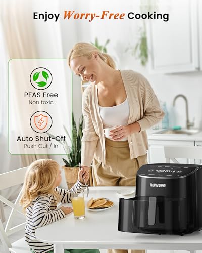 Brio Plus Air Fryer 8 Qt (8 quart / Black)
