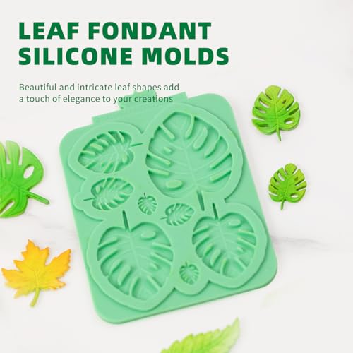 Leaf Molds Silicone (3 Pcs)