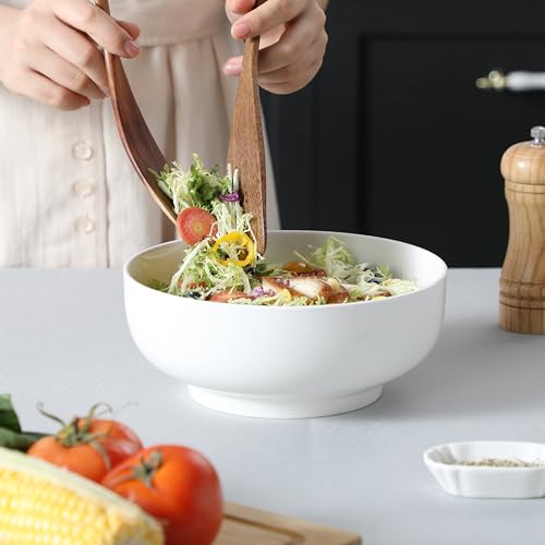 Large Serving Bowls (Ivory White / 60 OZ (Set of 2))