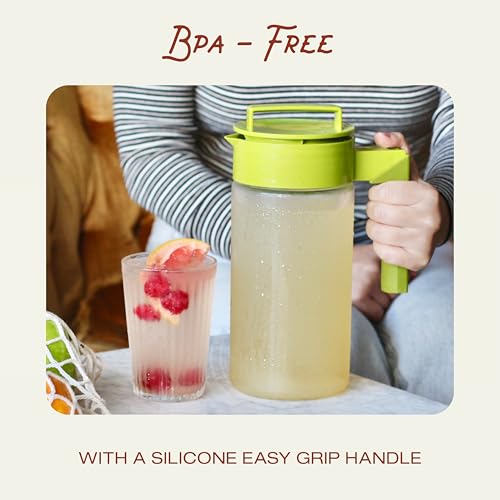 Flash Chill Iced Tea Maker (Raspberry / 2 Quart)