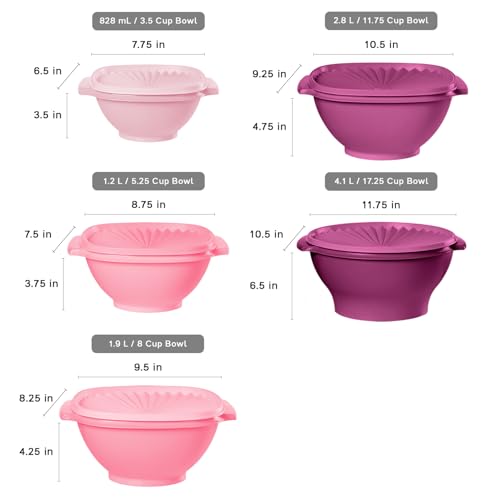 Heritage 10 Piece Vintage Pink Set (10 Piece Set - Pink)