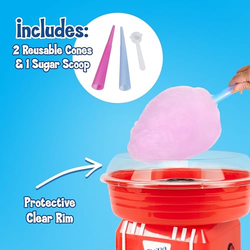 Kool Aid Cotton Candy Machine (Kool Red)