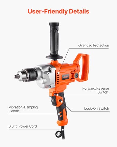 Drill Mixer 1 (1/2inch & 1100W)