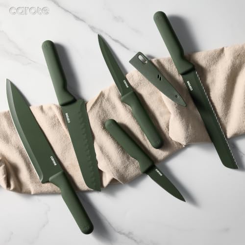 49pcs Nonstick Cookware Set (Green / 49 Piece)