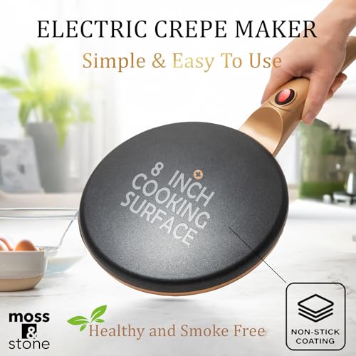 Gold Electric Crepe Maker (8 Inch Corded / Gold)