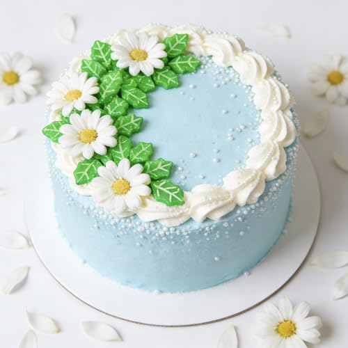 Green Leaf Sprinkles for Cake Decorating (Christmas Green Leaf)