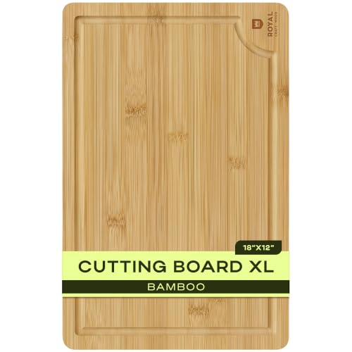 Wooden Cutting Boards for Kitchen Meal Prep & Serving (1-Piece / Natural)