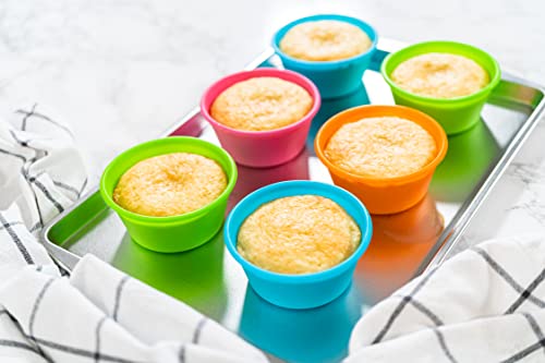 Silicone Reusable Muffin Liners for Baking