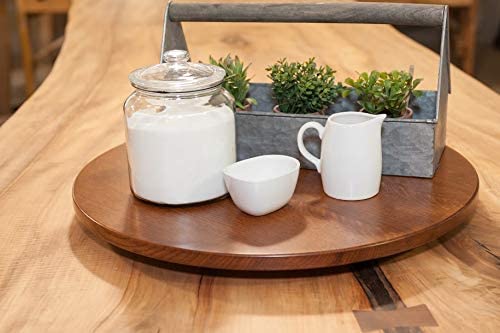 Wooden Lazy Susan Turntable (18")