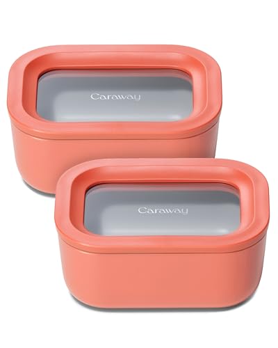 2 Piece Glass Food Storage Container Set (Perracotta / 2.6 Cup Food Storage (2x))