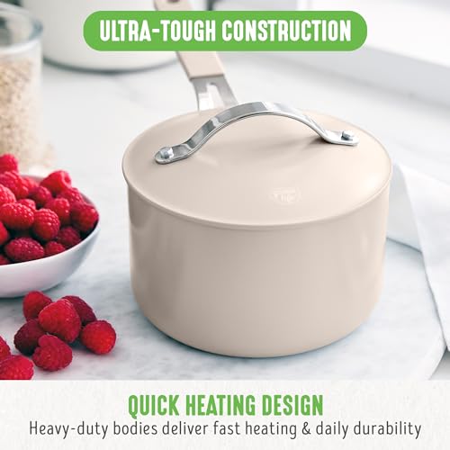 2 Quart Nonstick Saucepan with Lid