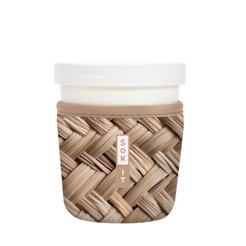 IceCreamSok Insulated Neoprene Cover (Summer in Saint-Tropez / Fits Tapered Pints)