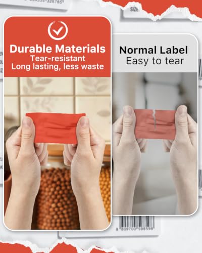 3x1 Inch Thermal Labels (3"x1" / Red)