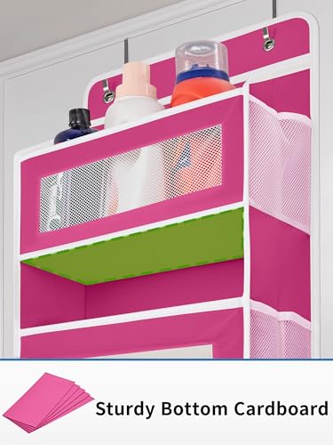 Over the Door Organizer for Bedroom (Rose Pink / 1 Pack (Standard))