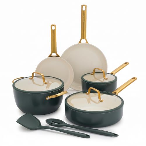 Nonstick Reserve Pro 10 Piece Cookware Set (Spruce Green / 10 Piece Cookware Set)