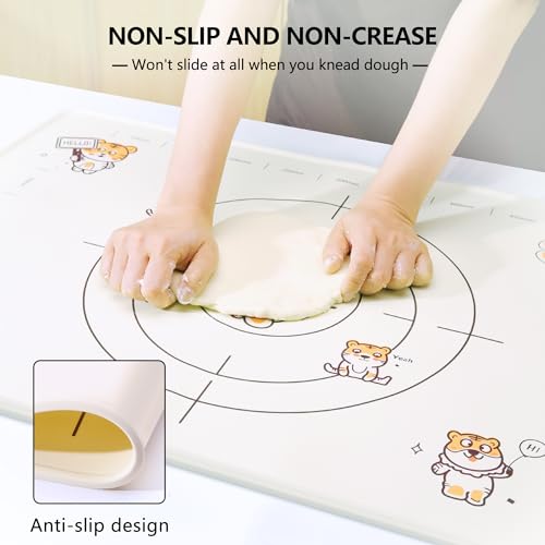 28x20 Inch Extra Thick Silicone Pastry Board