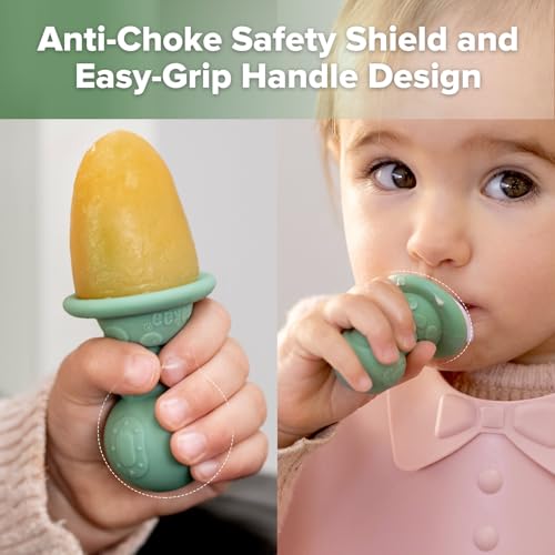 Astronaut Ice Pop Mould Set (Pea Green)