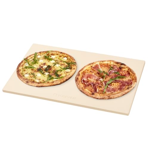 Pizza Stone Rectangular Extra Large 22" x 14" x 0.6" Pizza Stones for Oven Grill BBQ