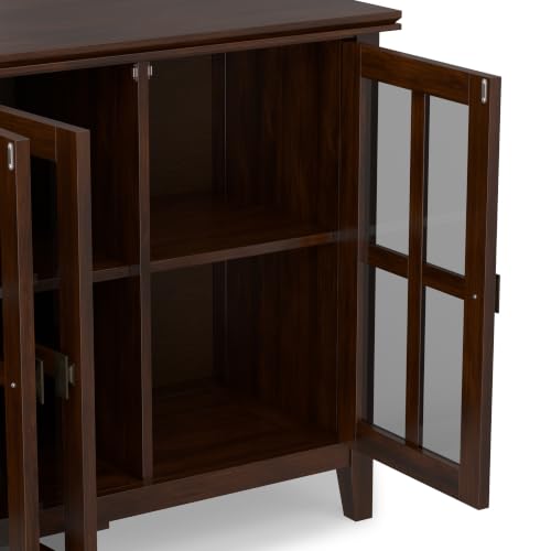 Artisan 66" Wide Solid Wood Sideboard in Russet Brown (Russet Brown / 66 inch)