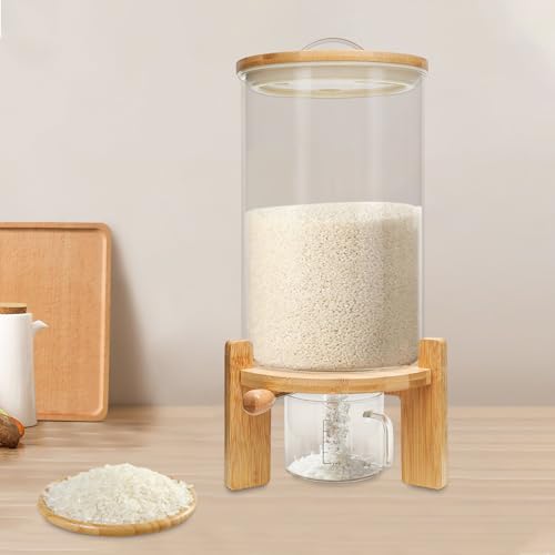 Glass Rice Dispenser (7.5L/1.98Gal)