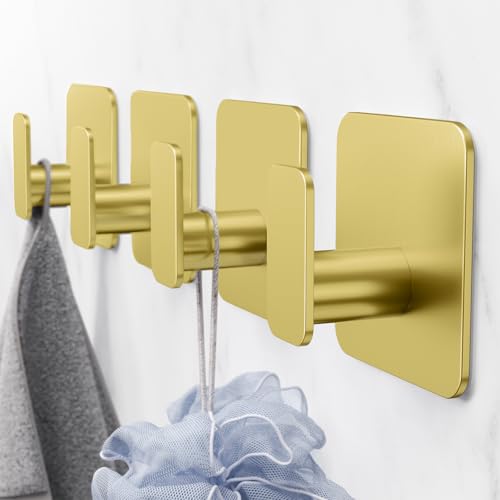 Gold Hooks for Hanging Heavy Duty (Gold-6)
