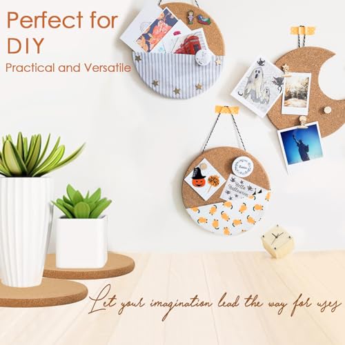 Cork Trivets for Hot Dishes 8 Pack 8 inch High (05-8 Inch 8pcs Round)