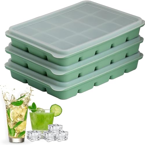 Silicone Ice Cube Trays (3 Count)