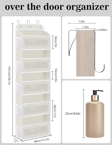Over The Door Organizer (E Beige / 1 Pack)
