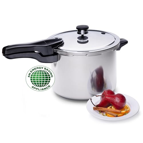 01362 6 Quart Stainless Steel Pressure Cooker (6 Quarts / Cooker)