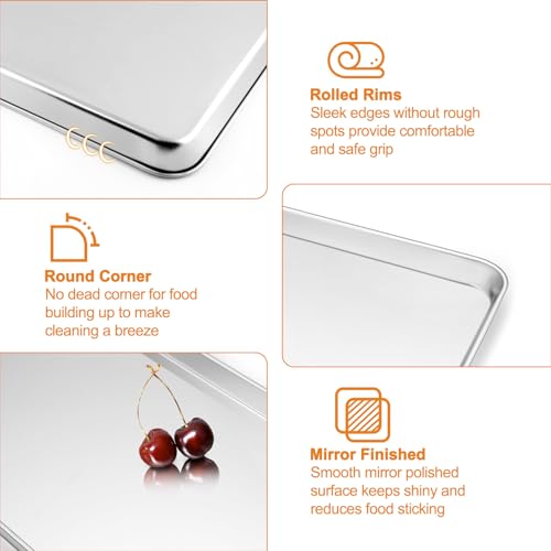 Baking Sheet with Rack (16" & 12.5" & 10.5")