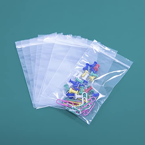 1000 Count 3" x 5" Small Plastic Bags