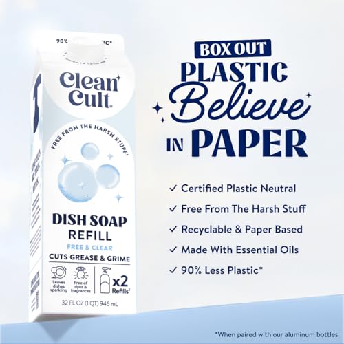 Dish Soap Liquid Refill (32 Fl Oz (Pack of 1))
