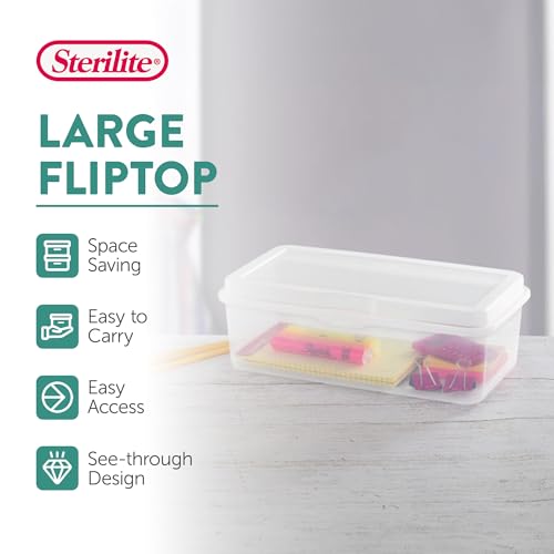 Rectangular Large FlipTop (1.7 Cubic Feet / 24 Pack)