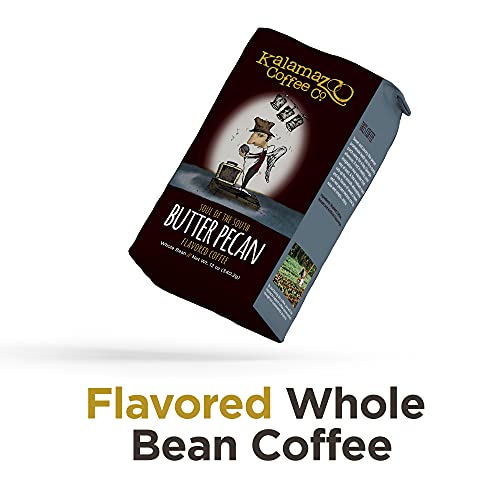 Butter Pecan Whole Bean Coffee (12 Ounce (Pack of 3))