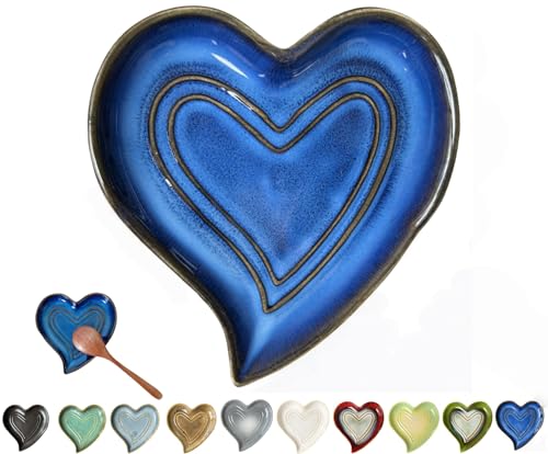 Ceramic Spoon Rest for Stove Top (Sapphire)