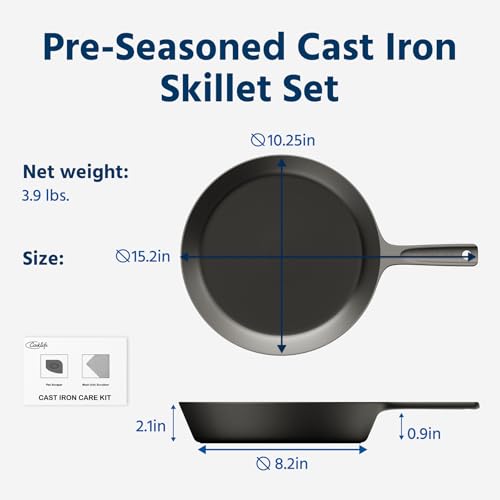10 Inch Lightweight Pre (10 inch + Hot Handle Holder + Lid)