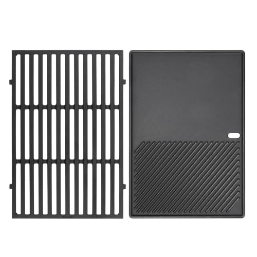 Grill Griddle and Grates for Weber Spirit 300 and II 300 Series Grills (17.51" Weber Spirit 300 GS4 II 300)