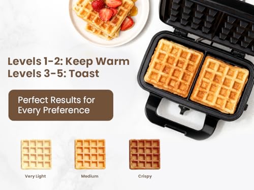 Waffle Maker with Removable Plates (Standards)