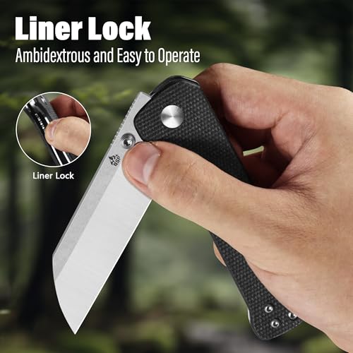 Penguin V2 Folding Pocket Knife (Dark Brown-Silver)