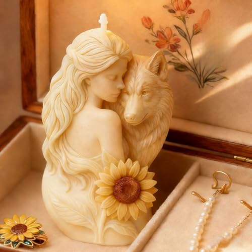 Wolf Angel Flower Mold (xre-GJ-208)