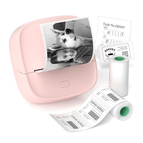 JD 23 Sticker Printer (Pink)