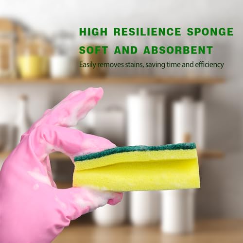 Sponges Eco Non (Yellow / 12 Count (Pack of 1))
