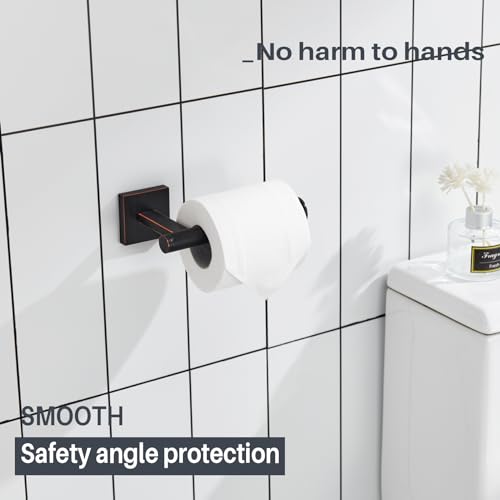 Toilet Paper Holder Oil Rubbed Bronze Toilet Roll Holder Hold Mega Rolls Kitchen Bathroom Tissue Paper Dispenser Stainless Steel