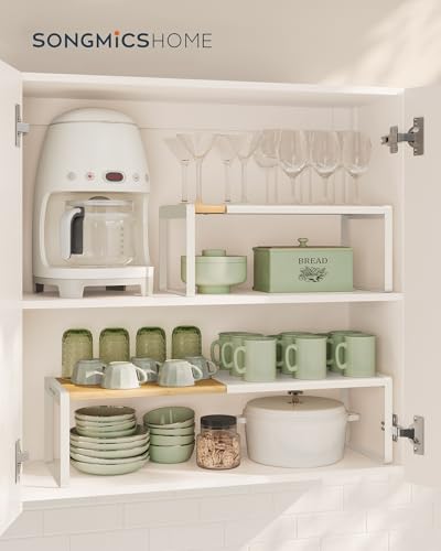 Spice Rack Expandable Cupboard Shelf Orgnizer (2 Count)