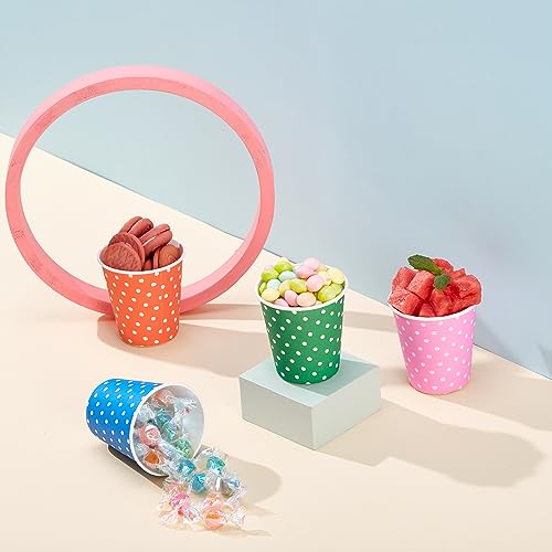 600 Pack 3 oz Paper Cups for Bathroom (JP-3-ZB02-600-BD)