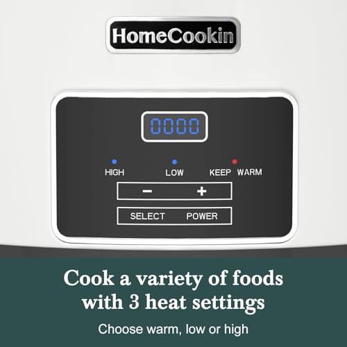 6 Quart Programmable Slow Cooker with Timer