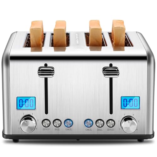 Countdown Stainless Steel 4 Slice Toaster with Bagel