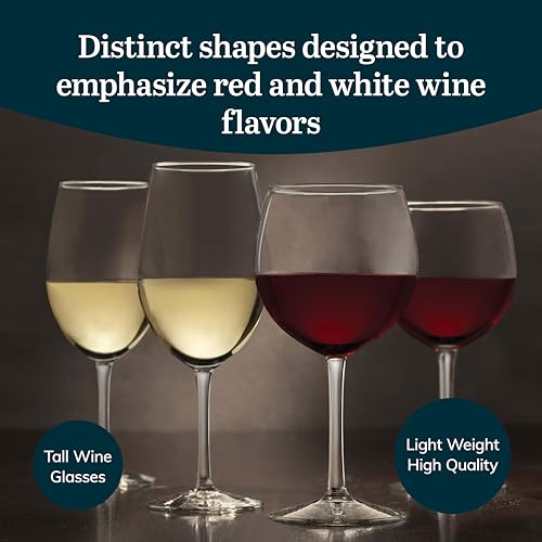 Vineyard Reserve Wine Glasses Set of 12