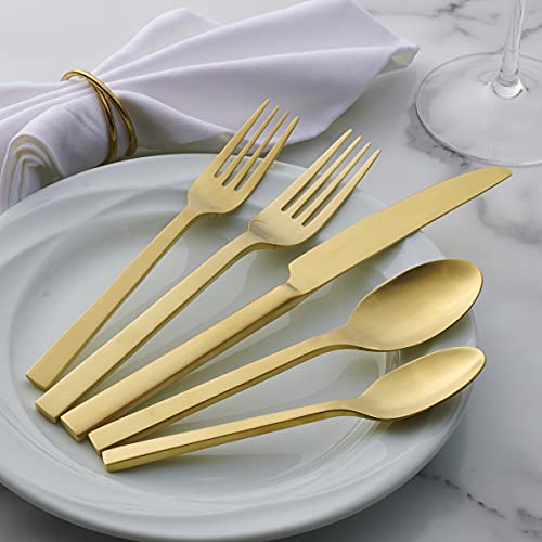 Chef's Table Champagne 20 (20 Piece / 20-Piece Flatware Set, Champagne)